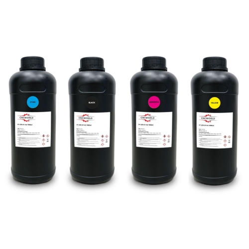 UV bläck 4x1000ml X1 CMYK set